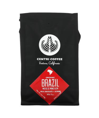 Cafe Altura Organic Centri Coffee Brazil Whole Bean Milk Chocolate + Almond 12 oz (340 g)