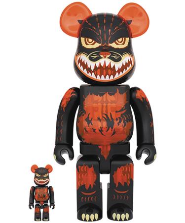 Medicom Godzilla VS DESTOROYAH Godzilla Meltdown 100% & 400% BEARBRICK