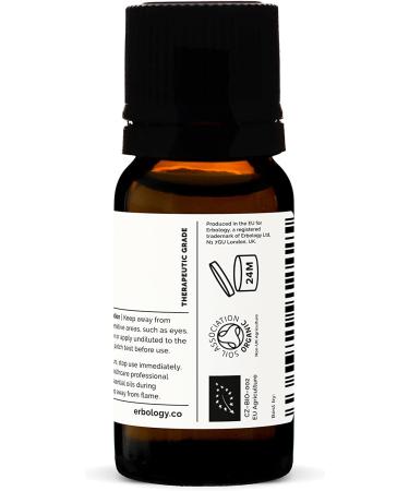 Organic Lavender Essential Oil 10ml - Relax & Destress - Sustainably Sourced from Provence, France - Buy Online on SooperMarket.com