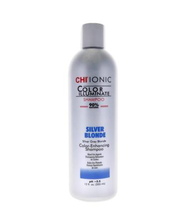CHI Ionic Color Illuminate Shampoo Silver Blonde 12 FL Oz