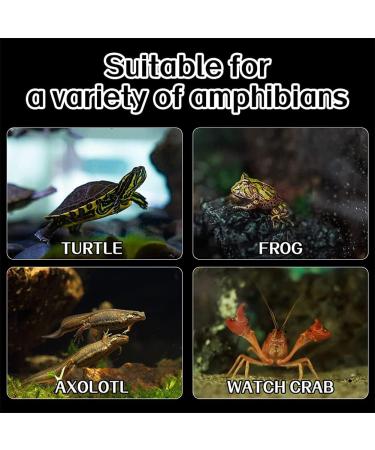 hisunfarm Turtle Floating Basking Platform Aquarium Decorations Decor Artificial Bark with Suction Cups for Tortoise Climbing Platform Resting Terrace Step (Rock Brown) - Buy Online on SooperMarket.com