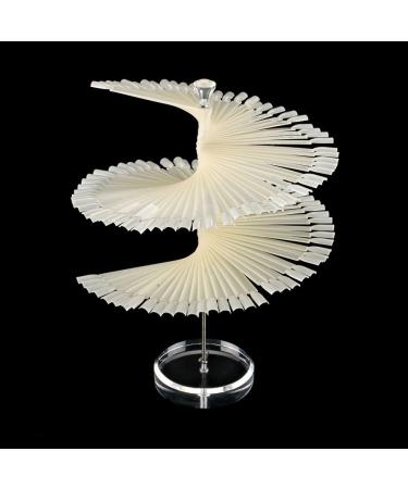KADS 120 Color Nail Art Salon whirl Display Stand Color Display Sticks for Manicuries Nail Tool (clear) - Buy Online on SooperMarket.com