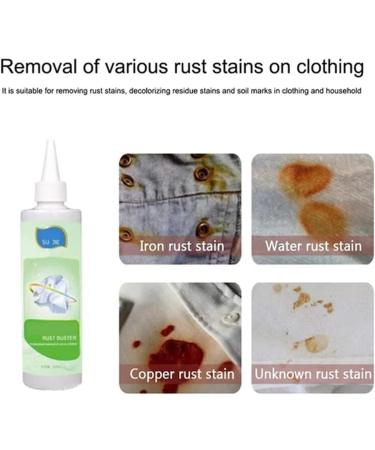 1/2/3PCS Fabric Rust Stain Remover Strong Clothes Rust Remover Stain Remover for Clothes Fabric Clothing Cleansing Agent Tools Quick and Easy Dirt Spot Removal for Laundry (1 PCS) - Buy Online on SooperMarket.com