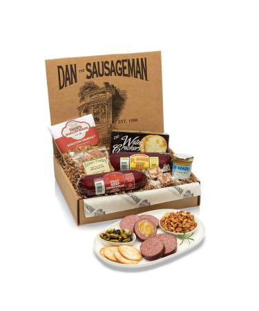Dan the Sausageman Gift Box Ã¢â¬â Original & Garlic Smoked Summer Sausages - Buy Online on SooperMarket.com
