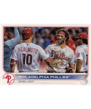Philadelphia Phillies 2022 Topps Complete Mint Hand Collated 24 Card Team Set Featuring Bryce Harper and Rhys Hopkins Plus Rookie Cards and Others - Buy Online on SooperMarket.com