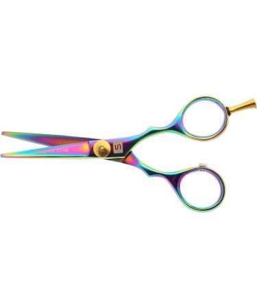 Titanium 4.5 inch Moustache & Beard Trimming Scissors for Men - Grooming Essential - Buy Online on SooperMarket.com