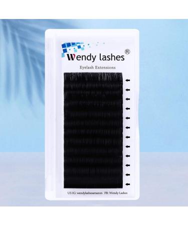 Eyelash Extensions D Curl 20-25mm | Silk Individual Lashes 0.20mm | Classic Extensions for Salon Use by WENDY LASHES - Buy Online on SooperMarket.com