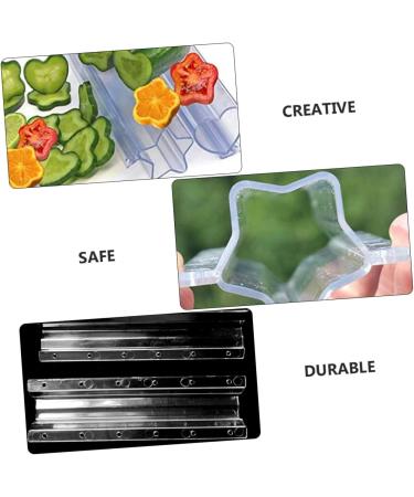 Kisangel 4 Pcs Vegetable Shaping Mold Plant Vegetable Growth Mould Fruit Shaping Tool Heart-Shaped As Shownx2pcs 20x4cmx2pcs - Buy Online on SooperMarket.com
