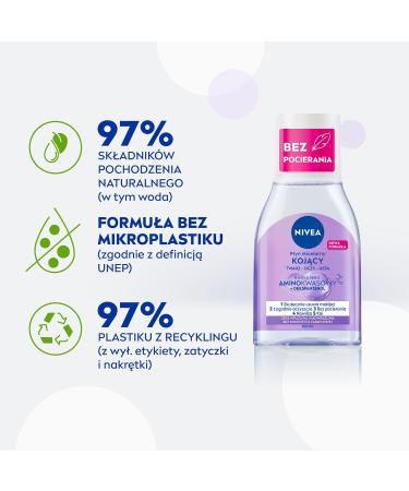 NIVEA Nourishing Micelar Fluid for Sensitive and Sensitive Skin 100 ml - Buy Online on SooperMarket.com