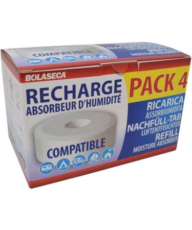 Bolaseca refill pack for moisture absorber 4 x 425 g colourless one size