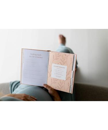 Little Pear Bundle of Joy Pregnancy Journal - Sonogram Photo Insert - Pregnancy Milestone Tracker - Ultrasound Cover - Peach - Buy Online on SooperMarket.com