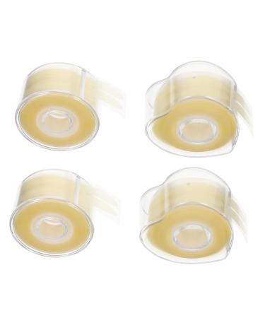 MUSISALY 4 Rolls Double Eyelid Stickers Sticky Double Female Double Eyelid Sticker Instant Eyelid Lift Invisible Tape Eye Sticker Mesh Eyelid Tape Double Tape Eyelid Sticker for Women Pvc