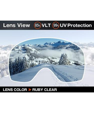 Oakley Splice Snow Goggle Ski Snowboard Zero Replacement Lens - Buy Online on SooperMarket.com