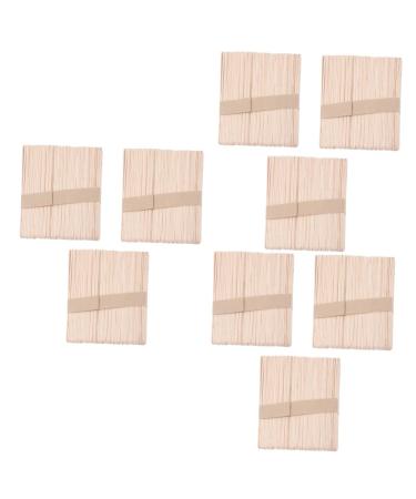 Angoily 450 pcs spatula wax spatula wooden spatula for waxing hair removal depilatory wax tool stock protocol