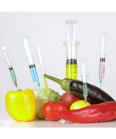 100Pack 1ml 1cc Disposable Plastic Syringes with 25Ga Individually Sterile Package 1ml-25Ga - Buy Online on SooperMarket.com