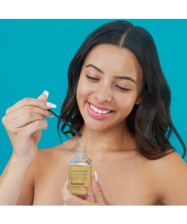 Baebody Castor Oil Eyelash Serum 1 fl oz - Boost Lash Growth & Nourishment - Buy Online on SooperMarket.com