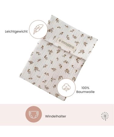 Mimuselina 2 Pack: Portable Baby Changing Pad & Diaper Bag - Foldable Water-Repellent Ecru | Ideal for On-the-Go Parents - Buy Online on SooperMarket.com