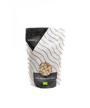 Jalall D'or Macadamia Nuts roasted salted whole nut kernels 1 kg Macadamia Nuts from fair trade cultivation Salted 1 kg (1 pack)