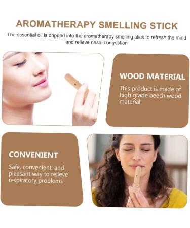 PRETYZOOM Nasal Tubes Smell Stick Essential Oil Scent Aroma Diffuser Tubes Nasal Tube Inhaling Stick Carry Probe - Buy Online on SooperMarket.com