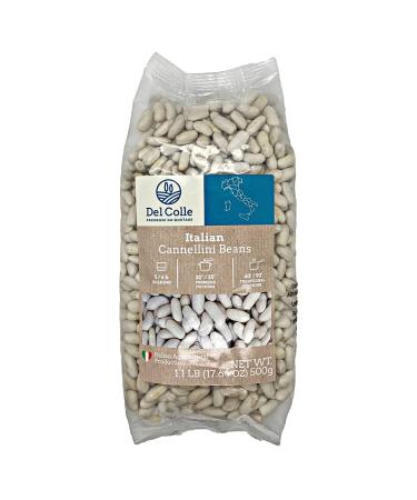 Italian Cannellini Beans | 1.1lb (500g) - (Pack of 1) 1.1 Pound (Pack of 1)