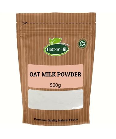 Oat Milk Powder 500g by Hatton Hill Dairy Free Soy Free Vegan Coffe Creamer No Sugar Added Non GMO