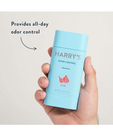 Harry's Men's Deodorant - Odor Control Deodorant - Aluminum-Free - Fig 2.5 Oz 3 count (Pack of 1) Aluminum Free - Discontinued Fig - Buy Online on SooperMarket.com