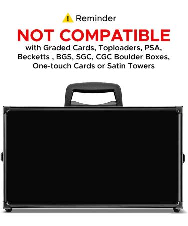 BBB Edition Game Card Storage Case for MTG and Standard Card Games | Includes 8 Dividers | Fits up to 2500 Loose Unsleeved Cards - Buy Online on SooperMarket.com