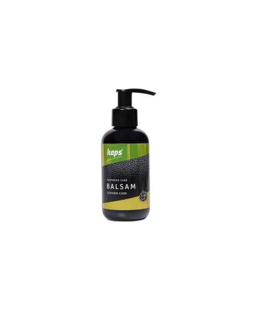 Kaps Conditioning Leather Balm for Shoes Bags Accessories Leather Care with Beeswax and Natural Oils Balsam Black