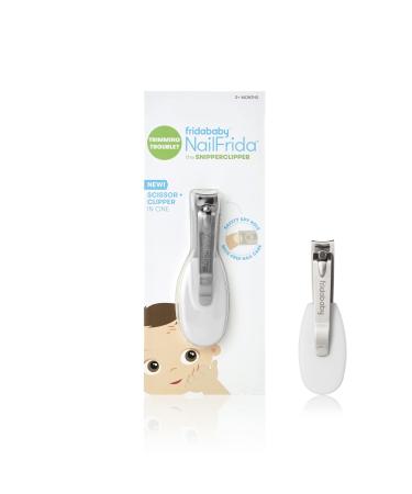 NailFrida The SnipperClipper by Fridababy The Baby Nail Clipper with Safety spyhole for Newborns and up