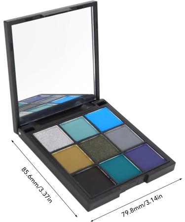 9 Colors Eyeshadow Palette Makeup Palette Eye Shadows Easy Coloring Eyeshadow Makeup Kit Matte Glitter Shimmering Highlighting for Makeup (Type 1) - Buy Online on SooperMarket.com
