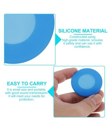 Buy POPETPOP Portable Silicone Stethoscope Head Covers - Diaphragm Protector Accessory (Blue) | International Shipping Available - Buy Online on SooperMarket.com