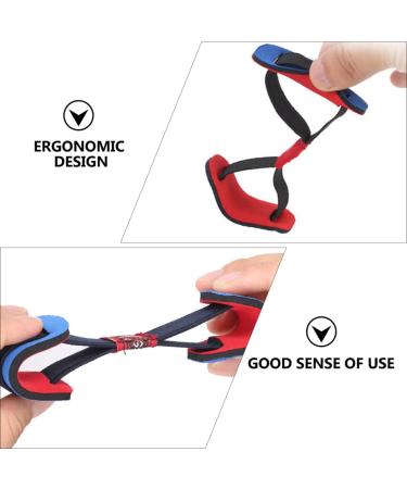 Healeved Clip Board 12pcs Toe Alignment Stretchers for Hallux Valgus with Blue Belt - Men's Foot Corrector Tool - Elastic Bunion Corrector and Toe Straightener Braces (Blue x3pcs) - Buy Online on SooperMarket.com