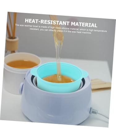 Beavorty Silicone Waxing Pot for Legs - Eco-Friendly Beauty Shell Mini Makeup Accessory Wooden Bowl for Skincare - 1 Pack (Green) - Buy Online on SooperMarket.com