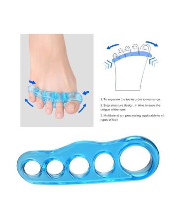 2 Pair Gel Toe Separators & Straighteners - Bunion Relief & Pain Alleviation for Men & Women (Size L 9-14/12-14) - Buy Online on SooperMarket.com