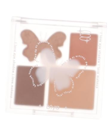 FOYTOKI Women Eyeshadow Palette Makeup Eyeshadow Pink Makeup Palette Eyeshadow Case Plastic