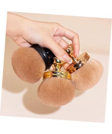 HAPINARY Fluffy and Soft Makeup Brush Blush Brush Setting Powder Brush Blush for Makeup Brush for Powder Foundation Travel Makeup Brushes Travel Powder Brush Travel Size Makeup Brushes 8.50X7.00X7.00CM Golden - Buy Online on SooperMarket.com