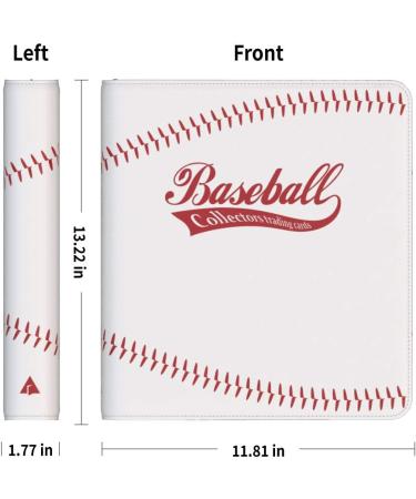 Rayvol Baseball Card Binder for Trading Cards  9 Pocket Card Binder Fit 720 Cards Includes 40 Pages  3 D-Ring Album for TCG Collection Storage - Buy Online on SooperMarket.com