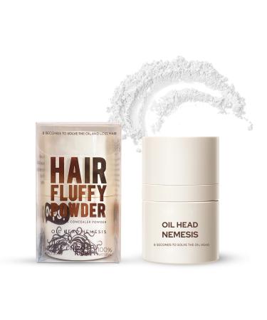 Hair Volume Powder Hairline Powder Instantly Conceals Hair Loss Root Touch Up Hair Powder Men and Women Hair Texture Powder Styling Powder Hair Flussy Powder10g (0.35 oz) (White)