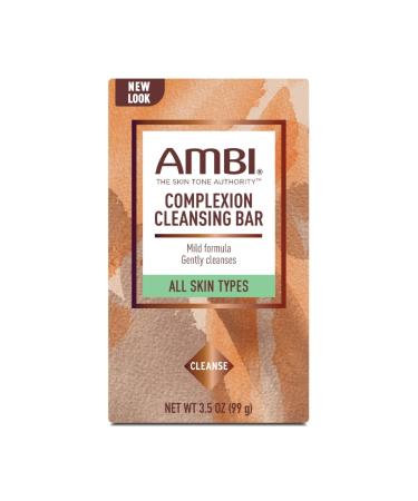 Ambi Complexion Cleansing Bar Soap 3.5 oz - Pack of 10 | Gentle Skin Cleanser - Buy Online on SooperMarket.com