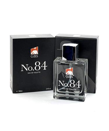 G.B.S No.84 - Eau De Toilette - Fresh Romantic Smooth Scent Smells Like a Fresh Shave Long Lasting Cologne Gift For Men (3.4 Fl oz) - Buy Online on SooperMarket.com