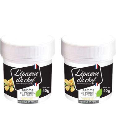 Natural Food Flavoring Powder 80 g - Vanilla - Buy Online on SooperMarket.com