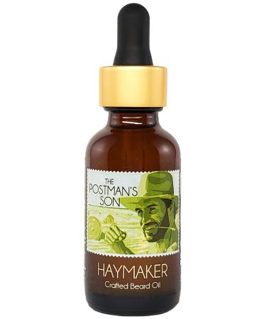 The Postman's Son - HAYMAKER - Crafted Beard Oil - 1 fl oz