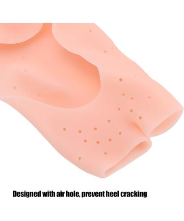 Moisturizing Silicone Socks & Gel Heel Protectors for Blisters Cracked Feet & Plantar Fasciitis International Shipping Available - Buy Online on SooperMarket.com