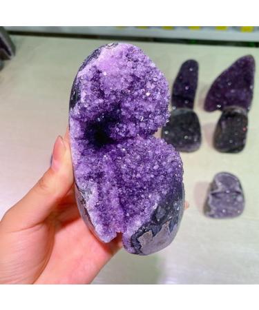 Pakmez Wholesale Natural Stones Quartz Crystal Clusters Amethyst geode for feng Shui 1pc (Color : 1300g-1500g) - Buy Online on SooperMarket.com
