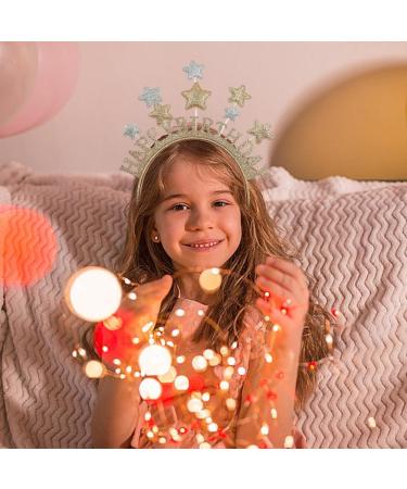 Vigorola Party Headband Hairband for Kids Adults Star Birthday Hairband Party Hair Accessories Glitter Star Head Boppers Headband Star Children's Festival Accessories for Party Holiday Birthday - Buy Online on SooperMarket.com