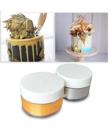 1 Cake Decoration Edible Gloss Powder Color Food 5g Decoration Gold Silver / - Buy Online on SooperMarket.com