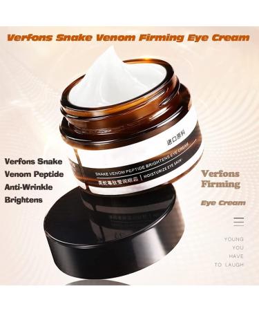Verfons Firming Eye Cream | Reduce Bags & Wrinkles | Premium Snake Venom Formula - 1PC - Buy Online on SooperMarket.com