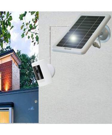 3 Pack Solar Panel Charger for Ring Camera - White | Compatible with Spotlight Cam & Stick Up Cam - Buy Online on SooperMarket.com