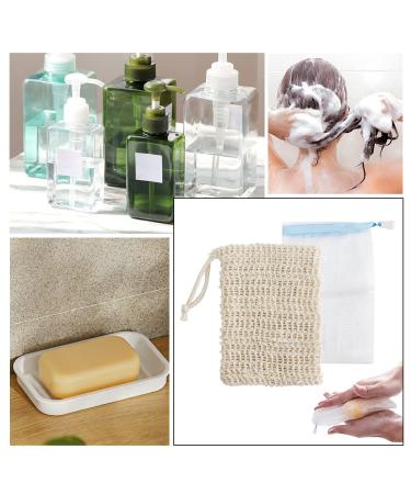 2 Pack Exfoliating Mesh Soap Saver Pouch for Body Cleansing - Buy Online on SooperMarket.com