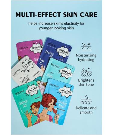 Sheet Mask Nourishing Moisturising Hyaluronic Acid Mask Skincare Korea Cosmetics Mask Ingredients For all skin types (Collagen) - Buy Online on SooperMarket.com